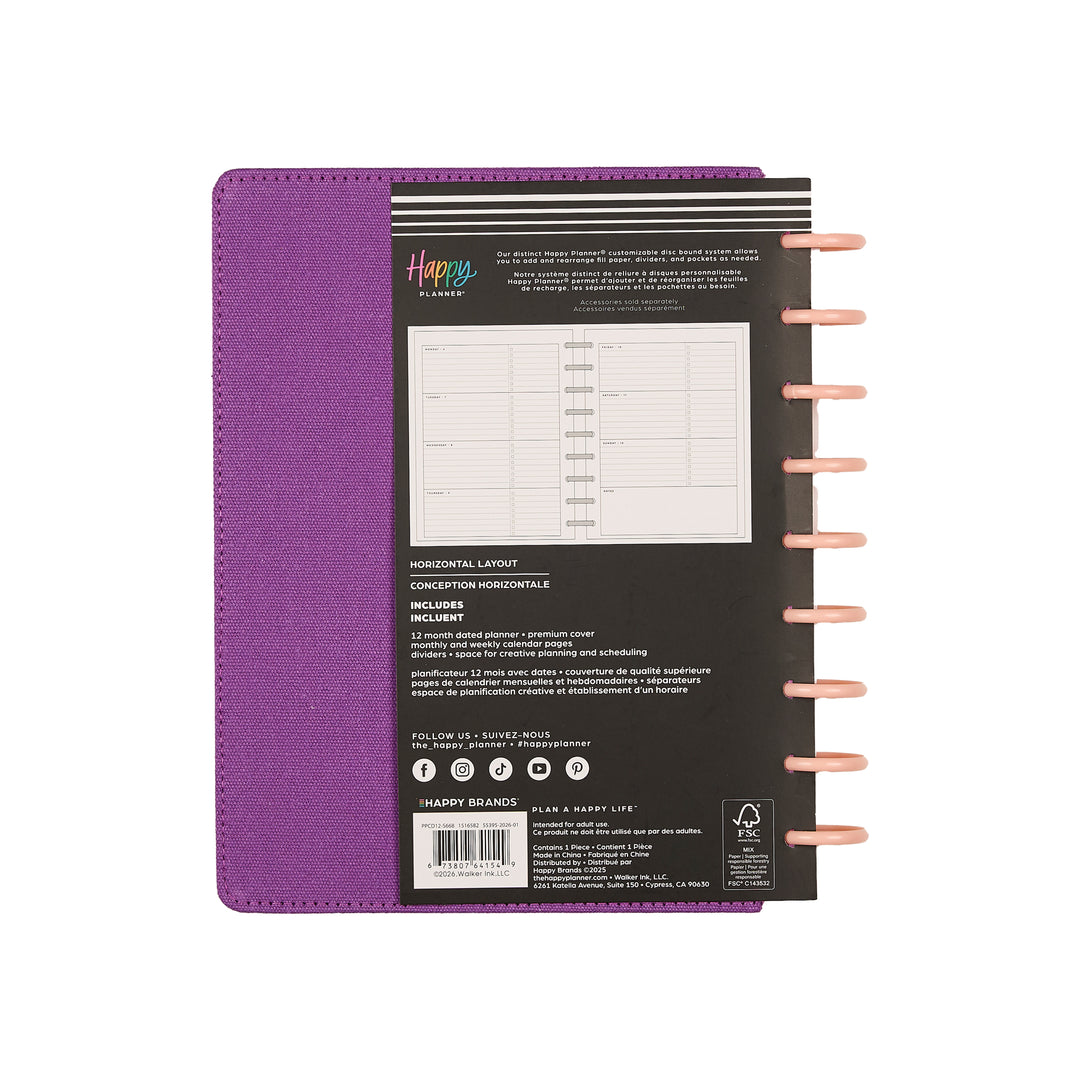 2026–2027 SPECIALTY Spring Tapestry Customizable Planner - Classic