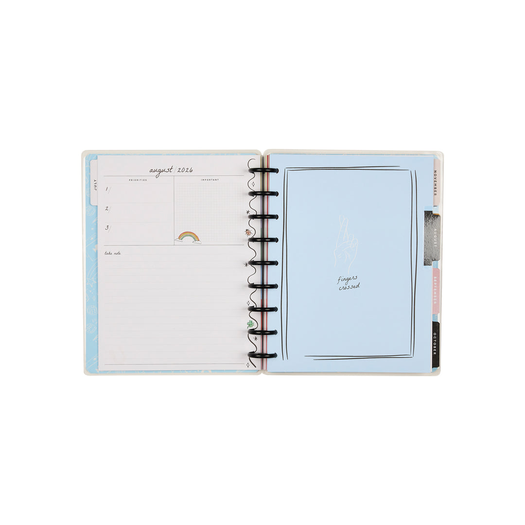 2026–2027 Lucky Day Customizable Planner - Classic Horizontal