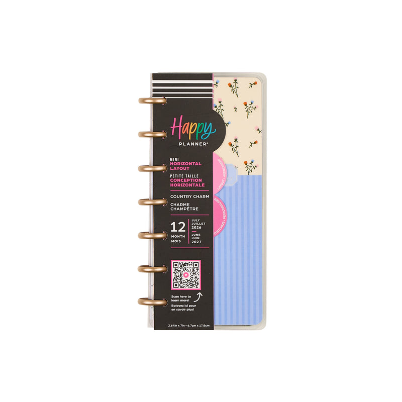 2026–2027 Country Charm Customizable Planner - Skinny Mini Horizontal ...