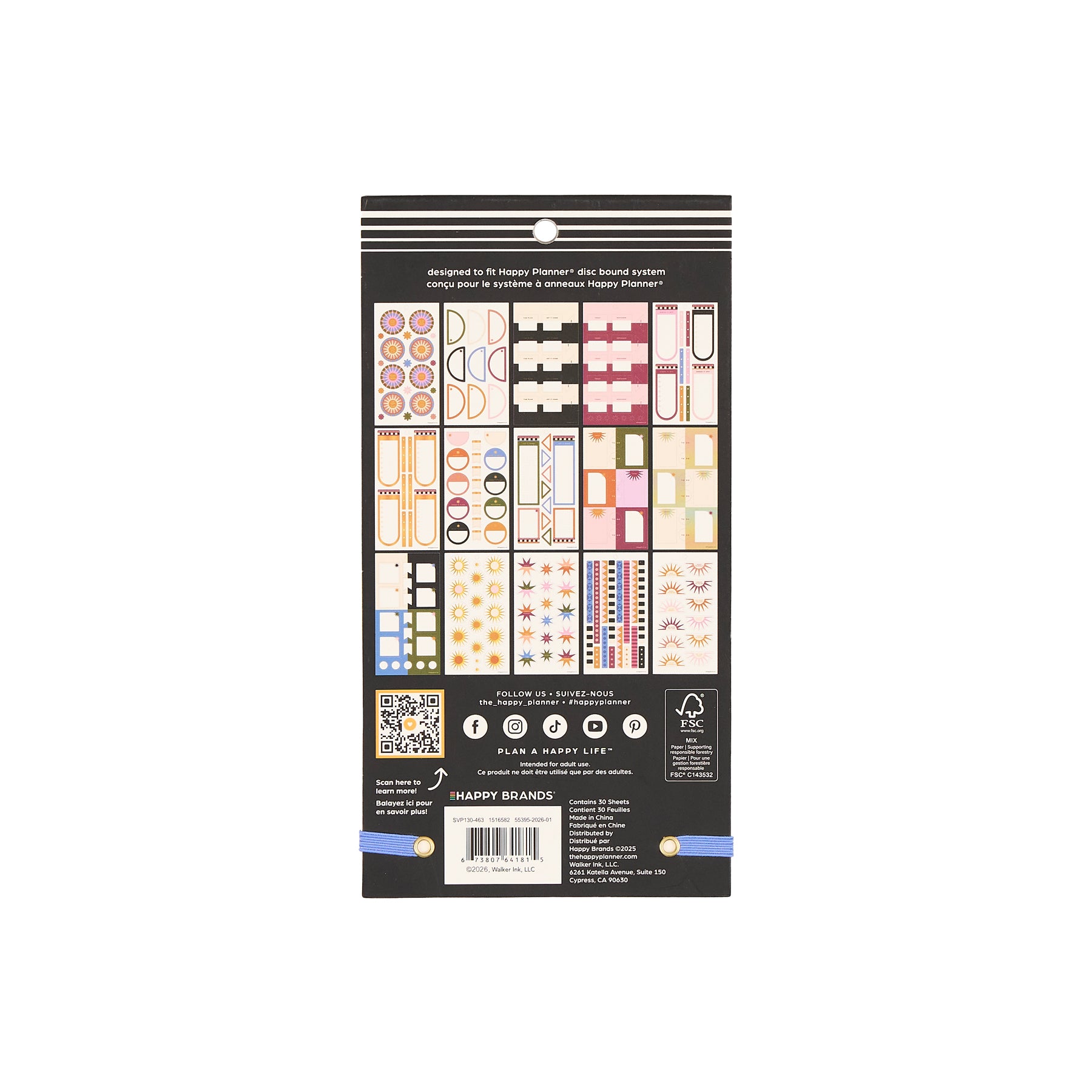 Sticker Hrizon Horizon Lines - Value Pack Stickers – Happy Planner
