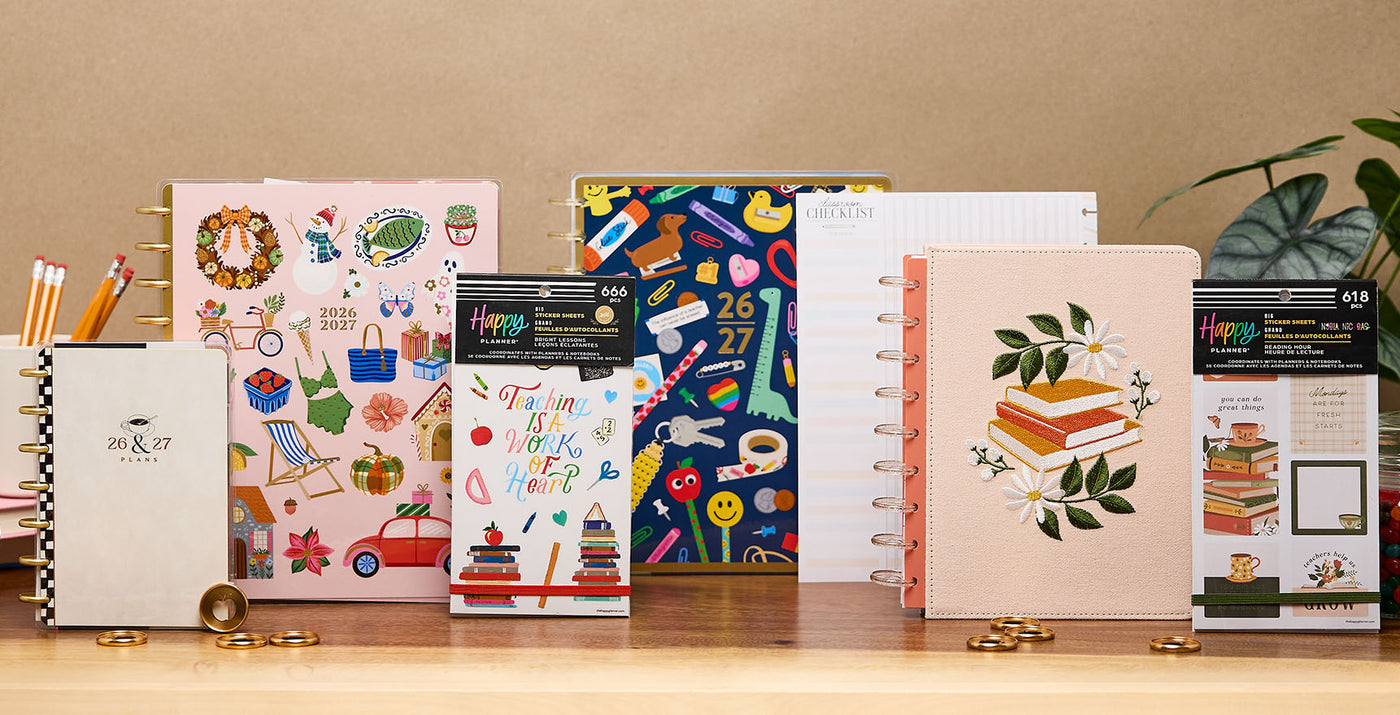 Customizable Planners & Planner Stickers | The Happy Planner