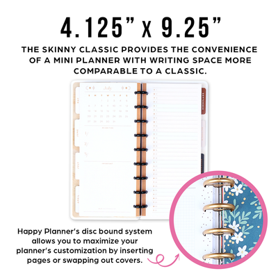 2025 Everyday Magic Planner - Skinny Classic Horizontal Layout - 12 Months