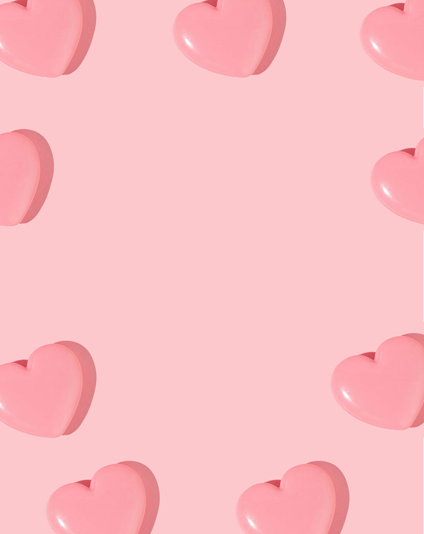 Printable Hot Pink Heart Stickers for Happy Planner Functional