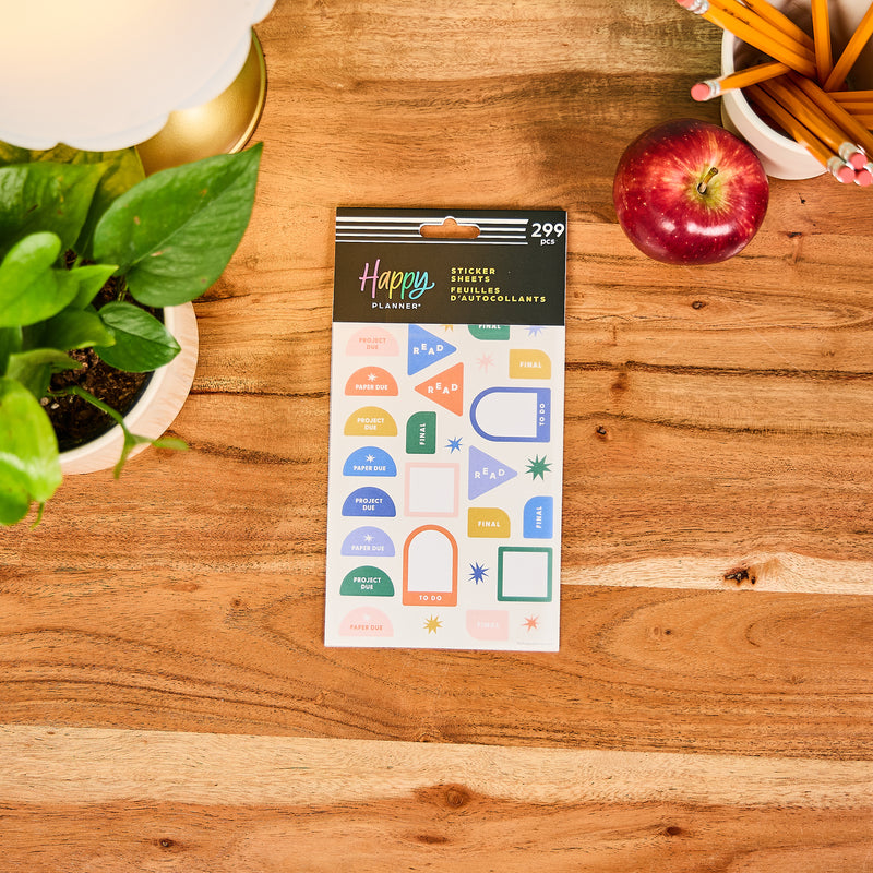 Stars & Smiles Student - 10 Sticker Sheets