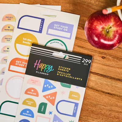 Stars & Smiles Student - 10 Sticker Sheets