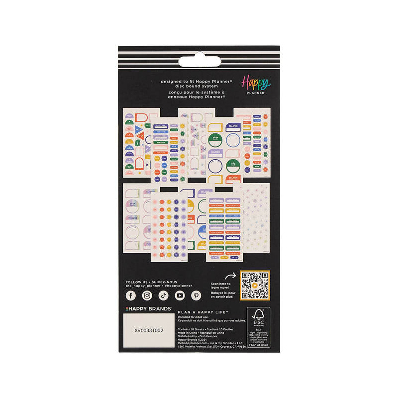 Stars & Smiles Student - 10 Sticker Sheets