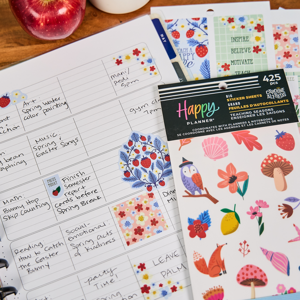 Teaching Seasons - Value Pack Stickers - Big – Happy Planner