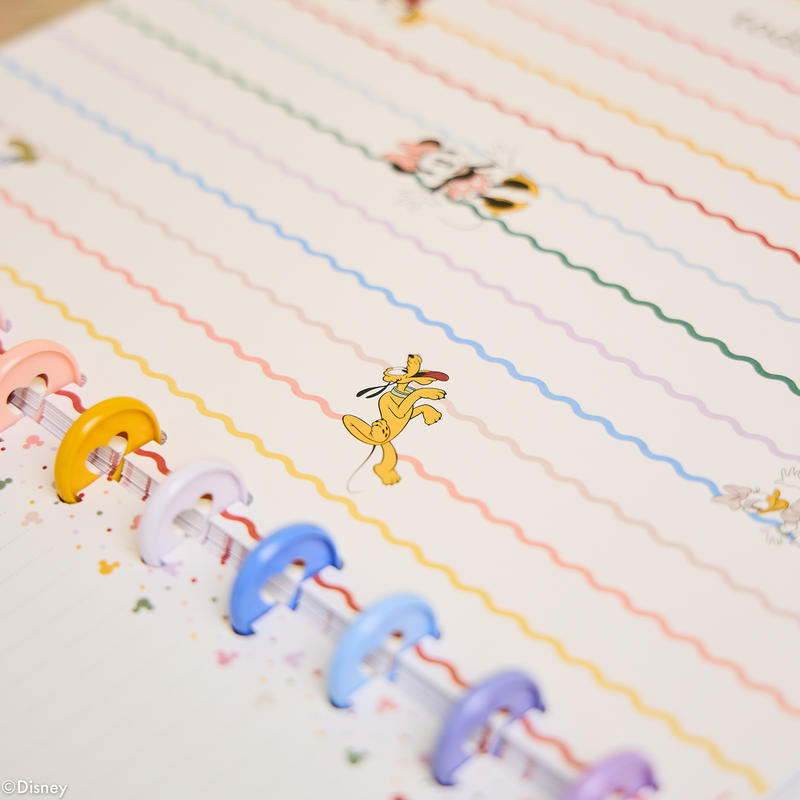 Dotted Mouse Disney Mickey Mouse & Friends Teacher - Dotted Lined Big Notebook - 60 ...