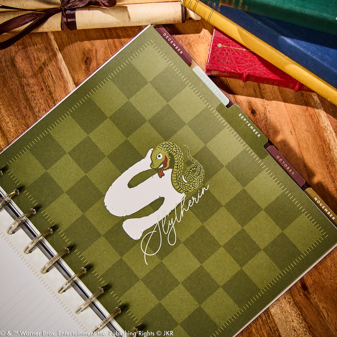 2025–2026 Harry Potter Studies Customizable Teacher Planner - Big Teacher Layout - 12 Months