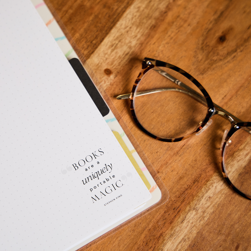 Book Club - Classic Guided Reading Journal - 80 Sheets – Happy Planner