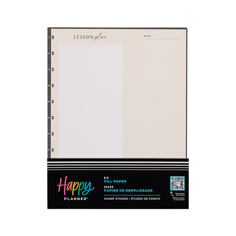 Happy Sheet Example Sharp Studies Teacher - Dashboard Big Filler Paper - 40 Sheets – Happy ...
