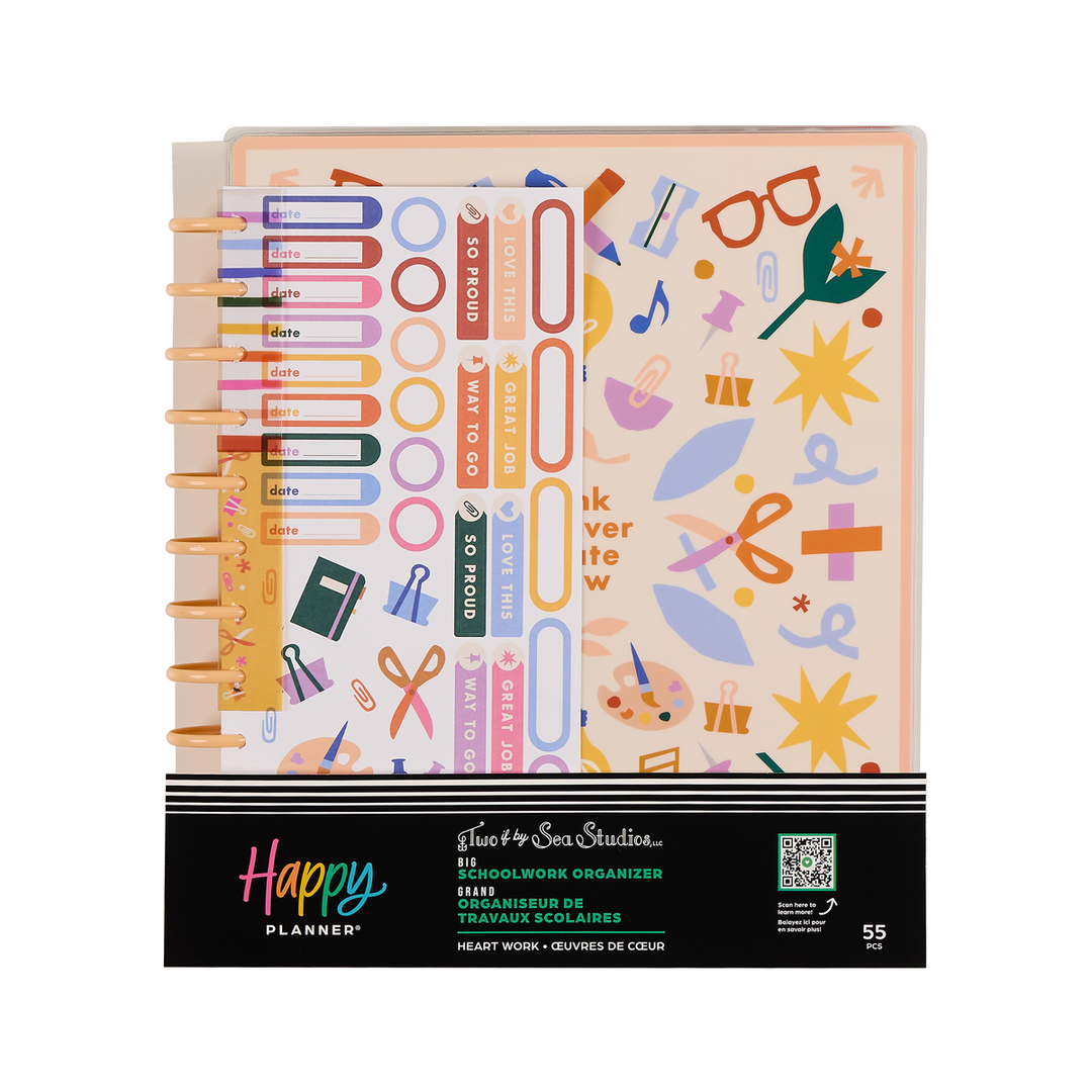 Heart Work Teacher - Schoolwork Organizer Bundle – Happy Planner