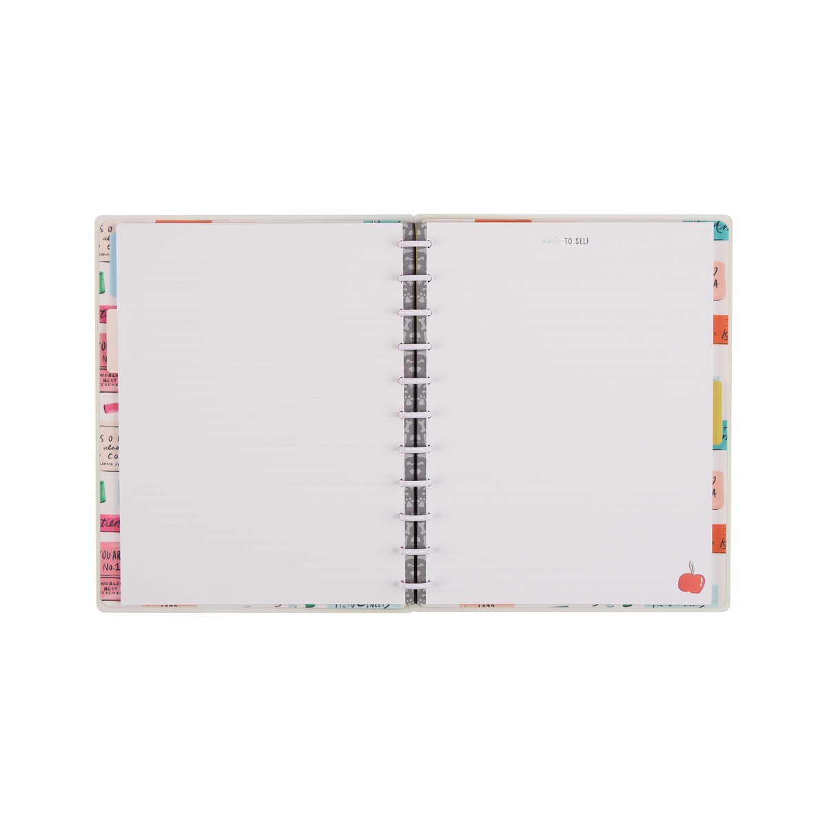 Notebook 60 Pawsitive Teacher - Dotted Lined Big Notebook - 60 Sheets – Happy Planner