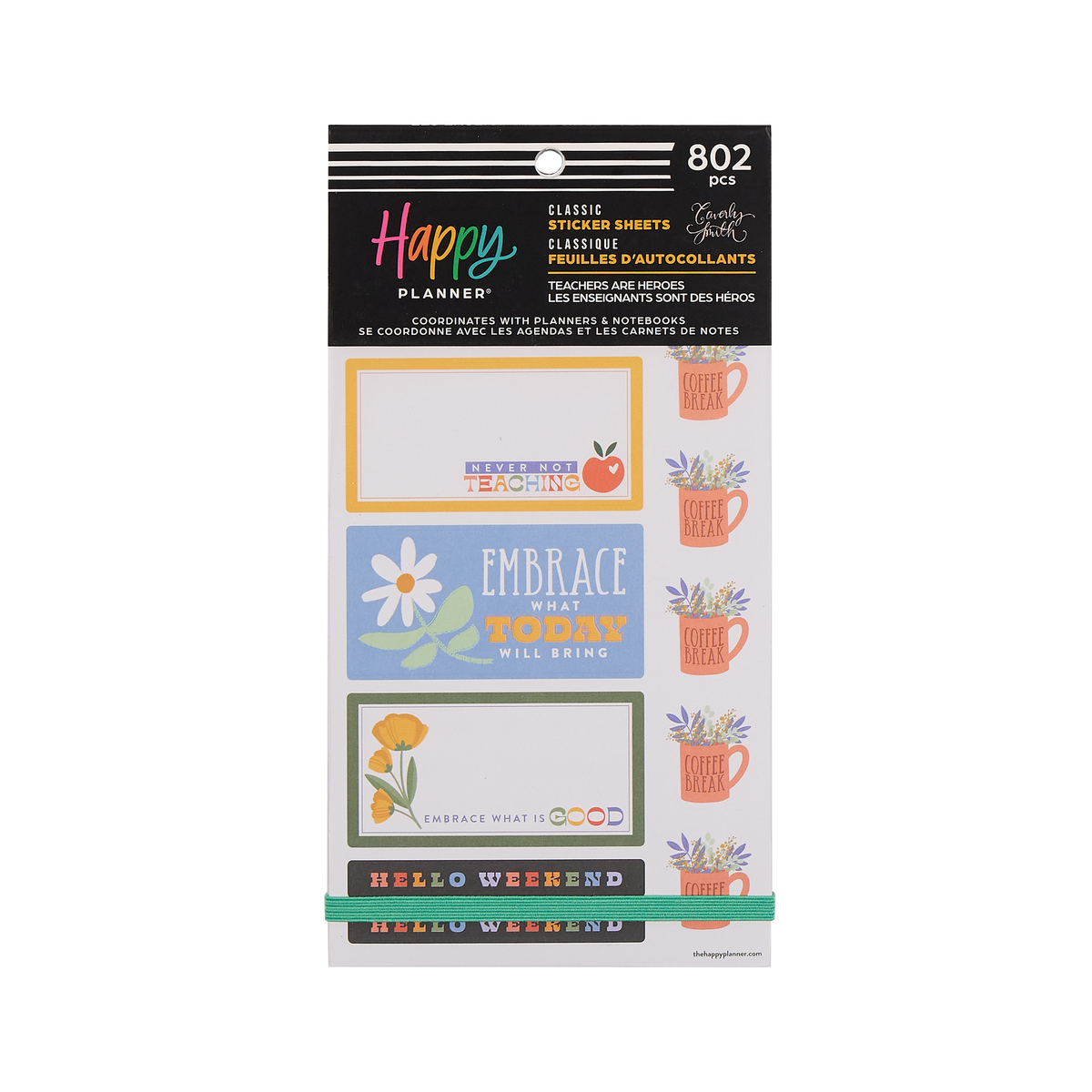 Teachers Are Heroes - Value Pack Stickers – Happy Planner