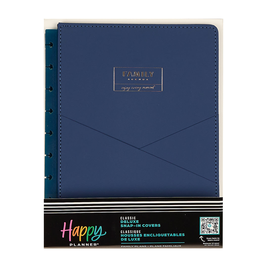【特価】The Happy Planner スリムノートブック とリフィル大量 Family Plans - Deluxe Classic Snap in Cover – Happy Planner