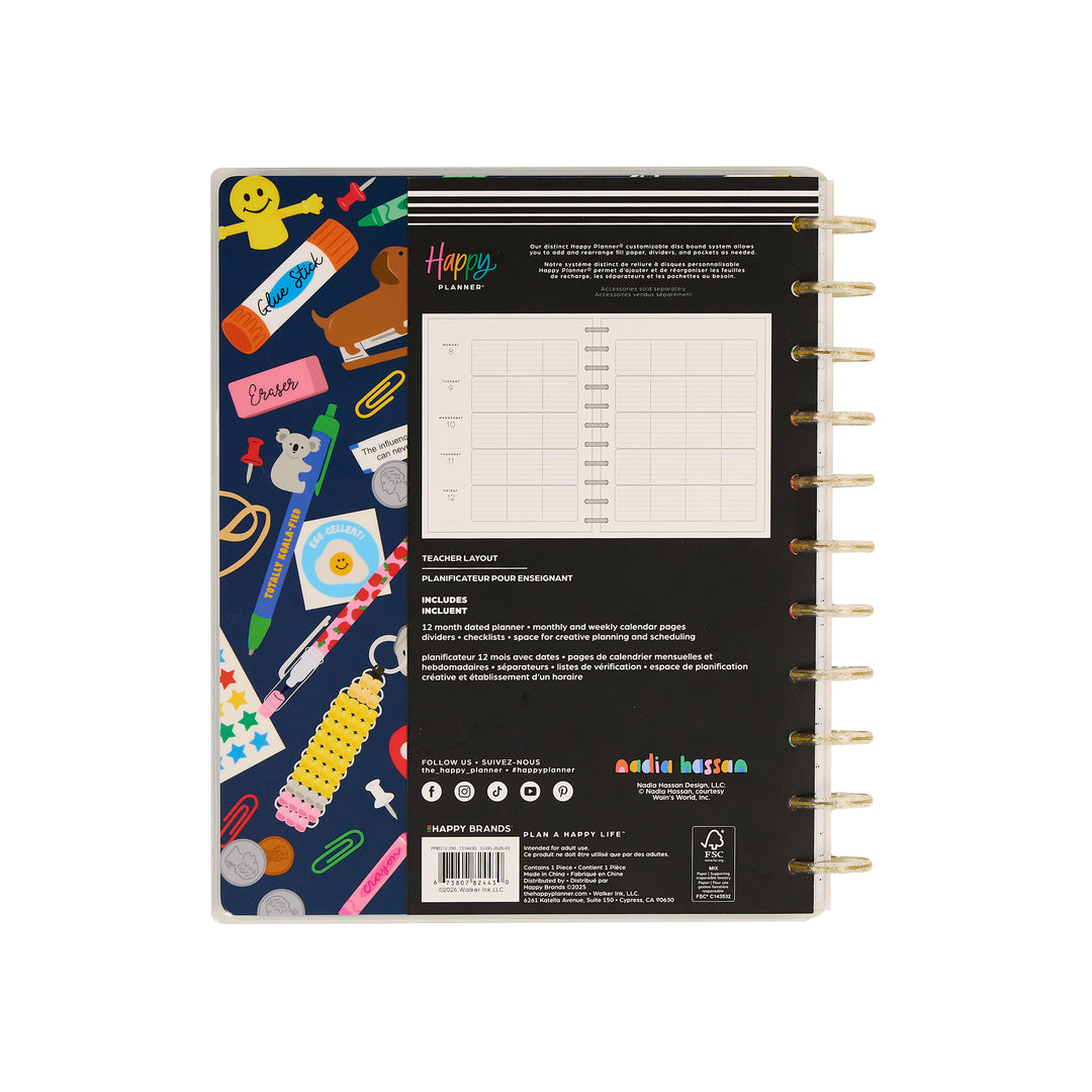 2026–2027 Live Love Teach Customizable Teacher Planner - Big