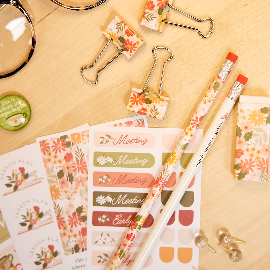 Reading Hour - Teacher Accessory Box Kit – Happy Planner