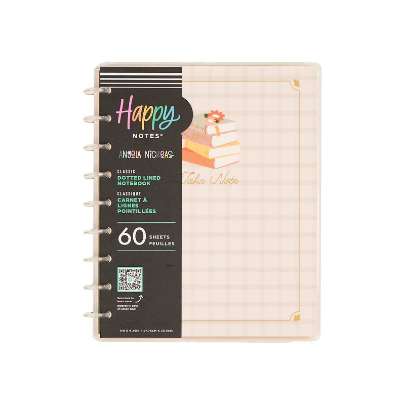 Reading Hour - Dotted Lined Classic Notebook - 60 Sheets – Happy Planner