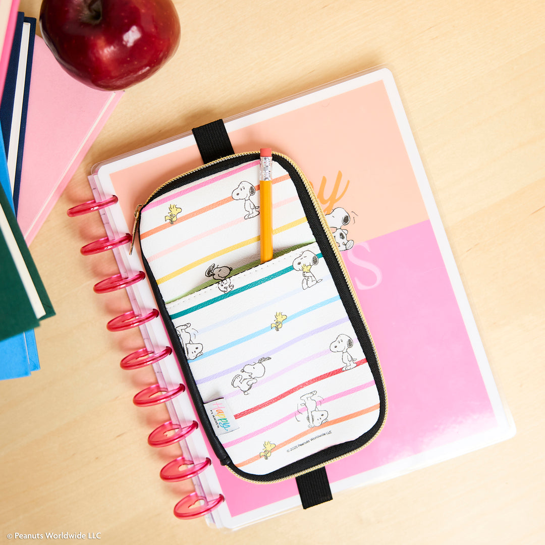 PEANUTS™ - Banded Accessory Zip Pouch – Happy Planner