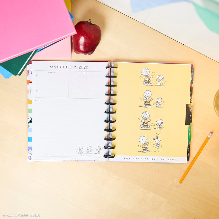 2026–2027 PEANUTS™ Customizable Teacher Planner - Big Teacher