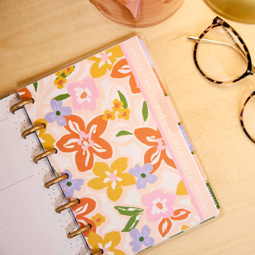 2026–2027 Blossom Bright Customizable Planner - Mini Dashboard