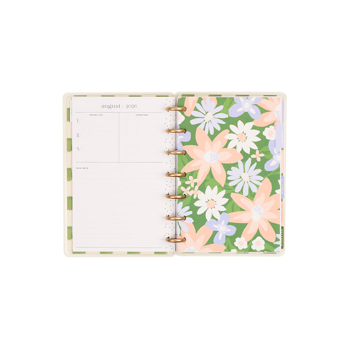 2026–2027 Blossom Bright Customizable Planner - Mini Dashboard