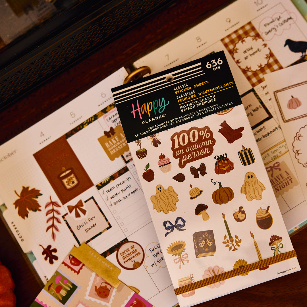 Favorite Fall Season - Value Pack Stickers – Happy Planner