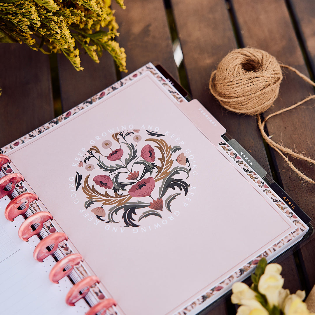 2027 Twilight Tapestry Customizable Planner - Classic Horizontal