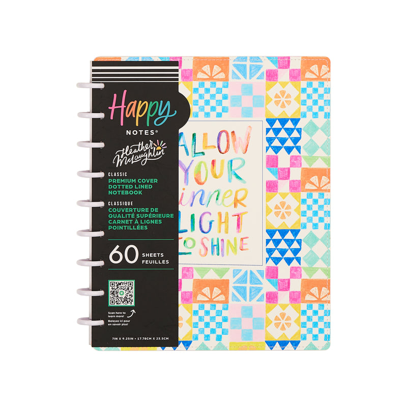 Deluxe Note Book Sunshine Splash - DELUXE Dotted Lined Classic Notebook - 60 Sheets ...