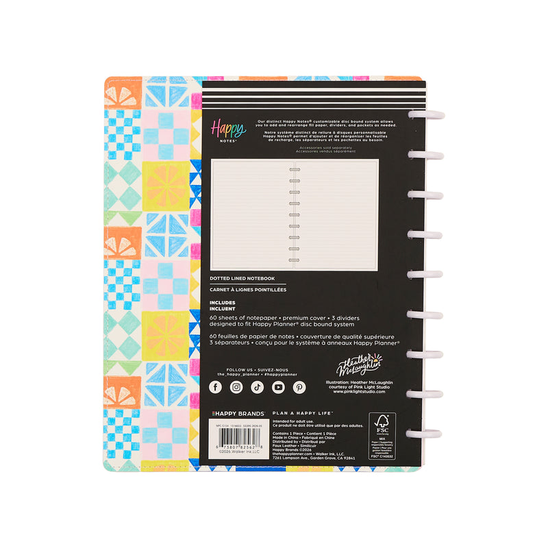 Sunshine Splash - DELUXE Dotted Lined Classic Notebook - 60 Sheets ...