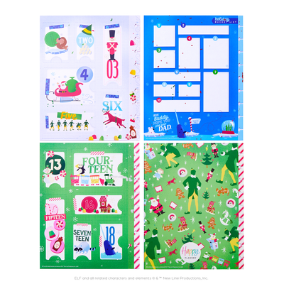 Elf - Classic Sticker Advent Calendar