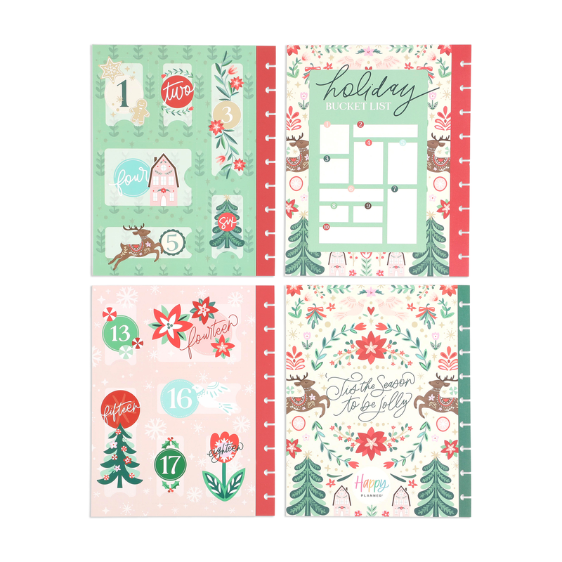 Tis the Season Planner Sticker Book, Holiday Stickers