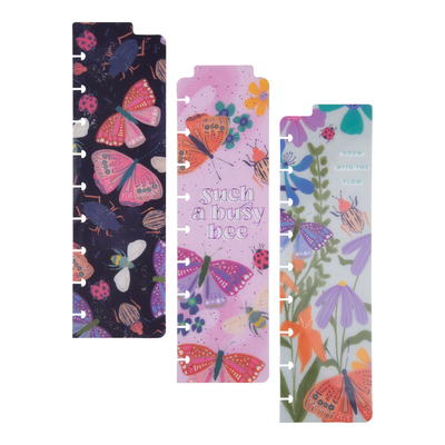 Midnight Botanical - Classic Bookmarks - 3 Pack