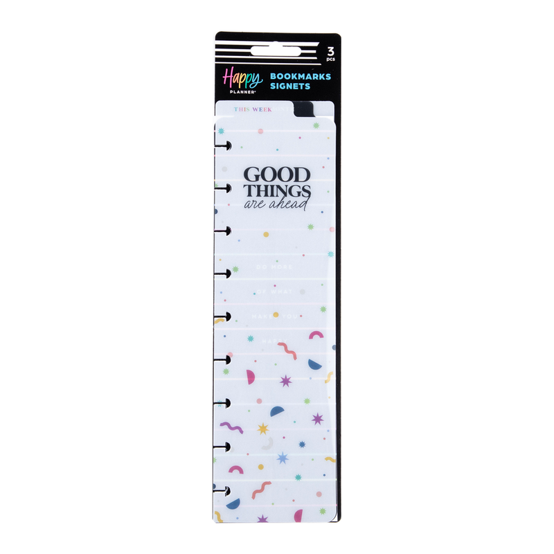 Happy Brights - Classic Bookmarks - 3 Pack