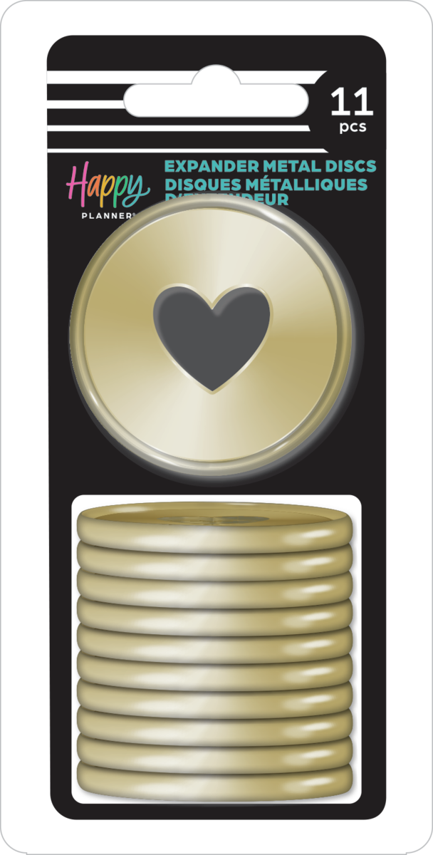 Gold - Expander Metal Disc Set – Happy Planner