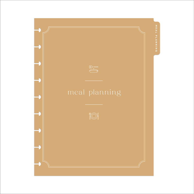 MEAL PLANNING SPECIALTY PACK - 6 MONTHS