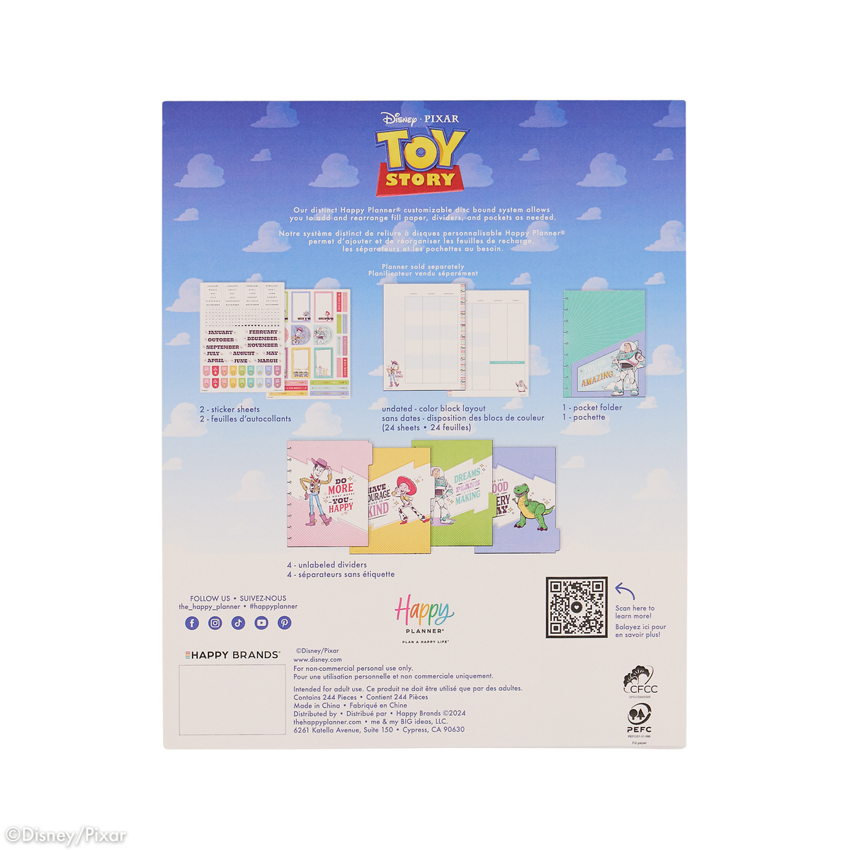 Colorblocked Toy Disney & Pixar Toy Story 30th Anniversary - Classic Color Block Extens ...