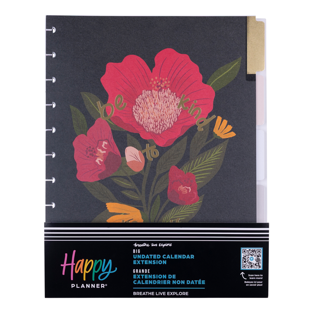 Happy Planner x Breathe Live Explore - Big Dashboard Extension Pack -