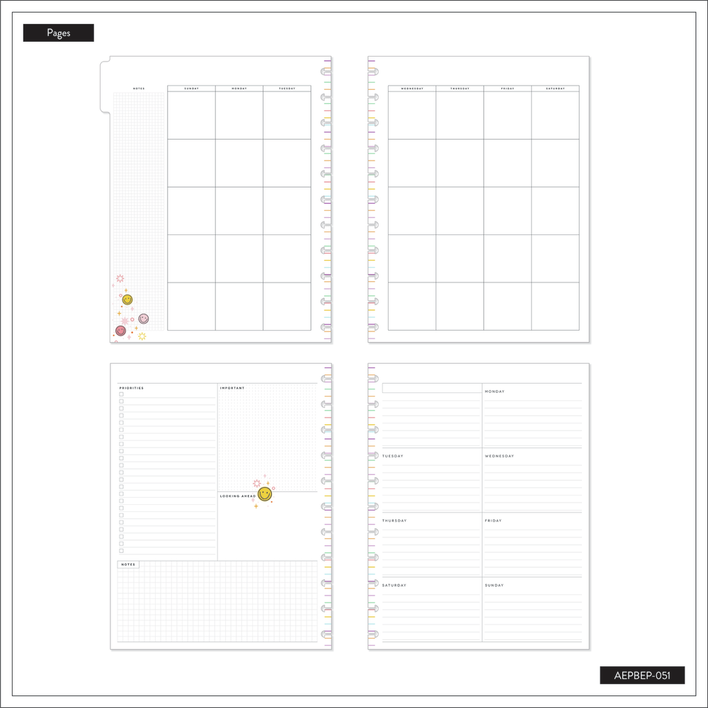 Seasons of Joy - Big Dashboard Extension Pack - 6 Months – Happy