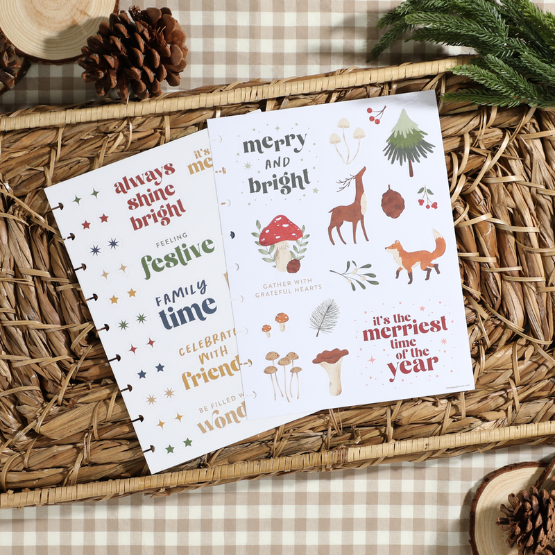 Woodland Seasons Christmas - Classic Christmas Extension Pack - 4 Months