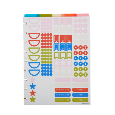 Bright Day - Classic Plastic Dividers - 5 Pack