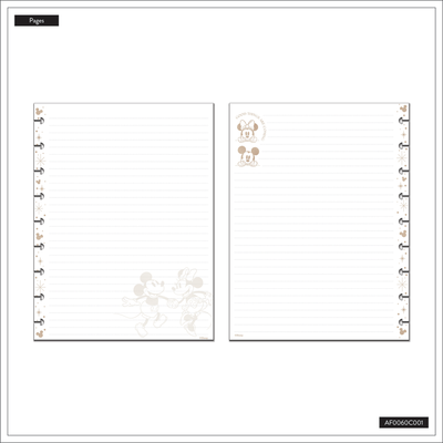 Disney Mod Mickey Mouse - Dotted Lined Classic Filler Paper - 40 Sheets