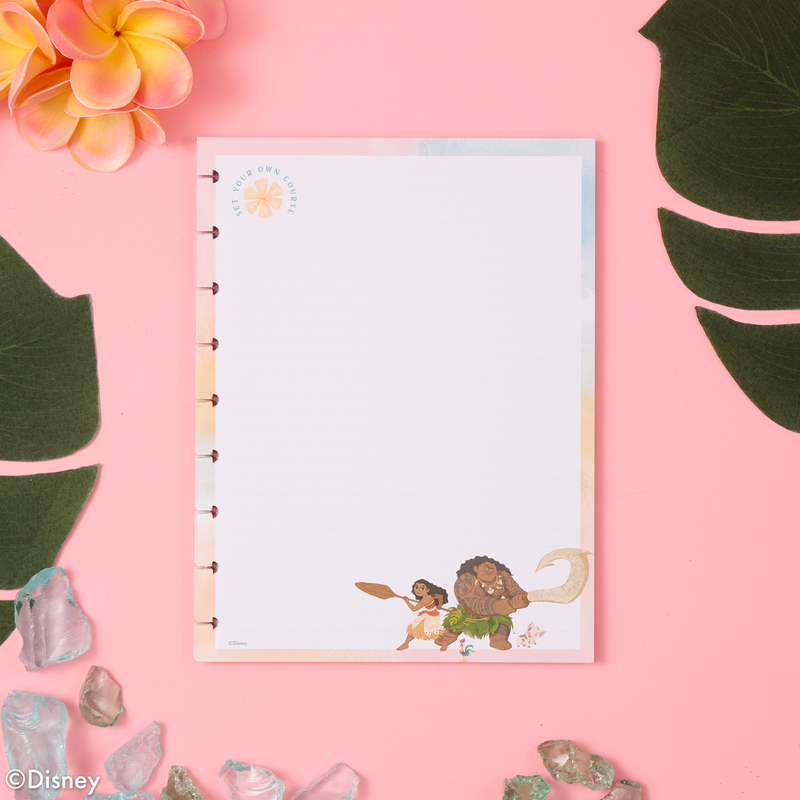 Disney Moana - Dotted Lined Classic Filler Paper - 40 Sheets