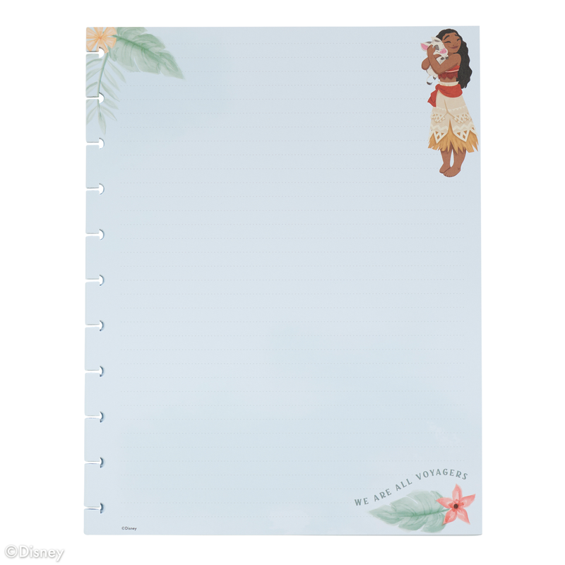 Disney Moana - Dotted Lined Big Filler Paper - 40 Sheets