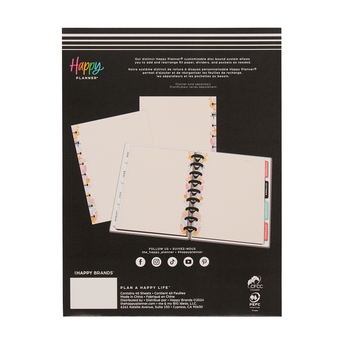 Shell Checklists Shell Yeah! - Checklist Classic Filler Paper - 40 Sheets – Happy Planner