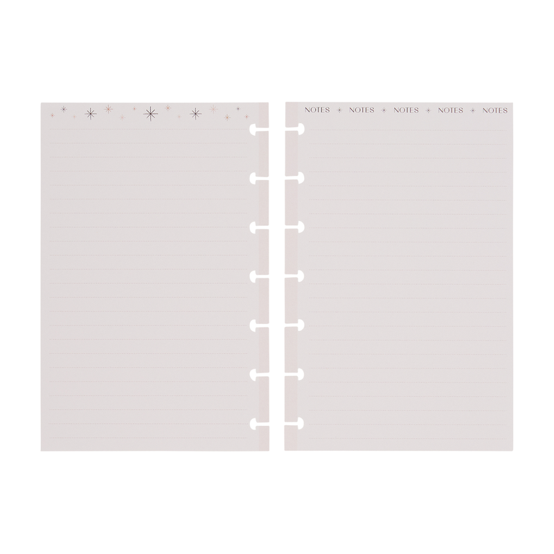 Mini Line Paper Modern Craft - Dotted Lined Mini Filler Paper - 40 Sheets – Happy Planner