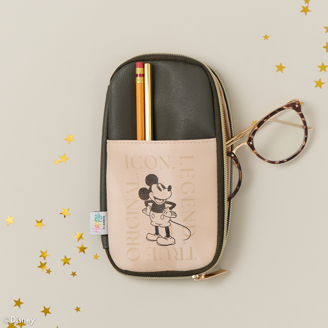Disney Mod Mickey Mouse - Banded Accessory Zip Pouch – Happy Planner