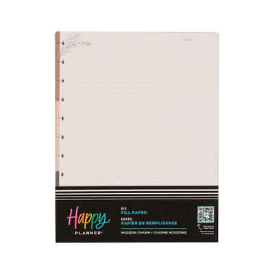 Modern Charm - Dotted Lined Big Filler Paper - 40 Sheets