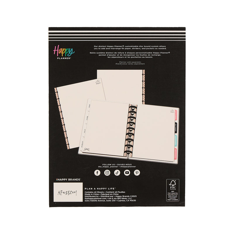 Modern Charm - Dot Grid Classic Filler Paper - 40 Sheets