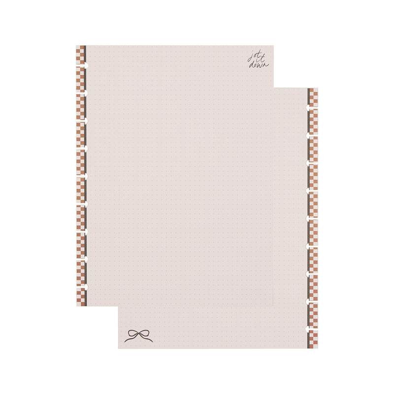 Modern Charm - Dot Grid Classic Filler Paper - 40 Sheets